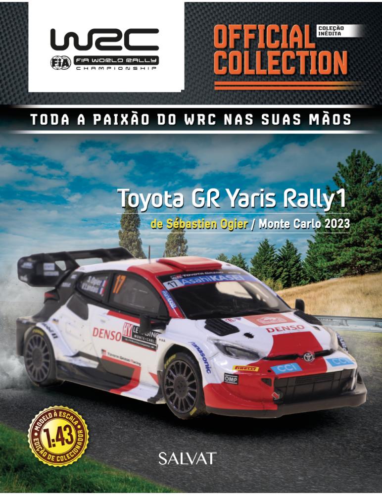 Toyota GR Yaris Rally1 2023 WRC Nº 68