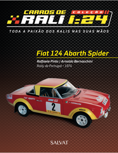 Fiat 124 Abarth Spider / Raffaele Pinto - Arnaldo Bernacchini
