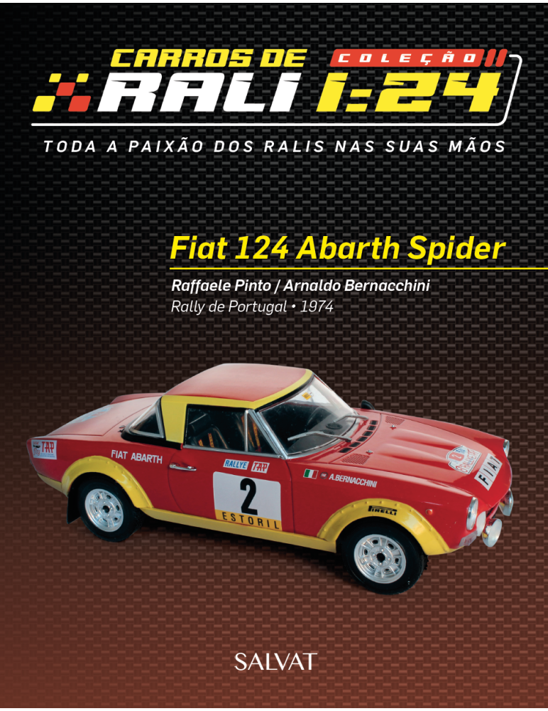 Fiat 124 Abarth Spider / Raffaele Pinto - Arnaldo Bernacchini