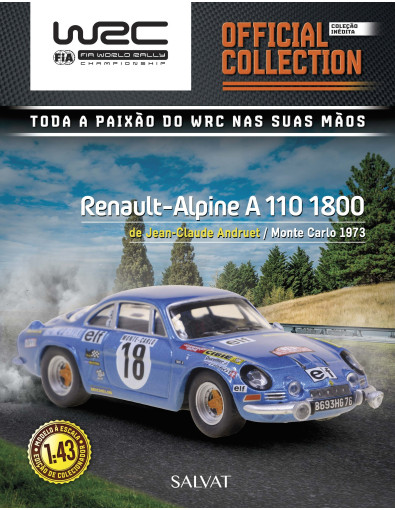 Renault-Alpine A 110 1800 1973  WRC Nº 71