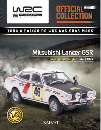 Mitsubishi Lancer GSR 1974 WRC Nº 76