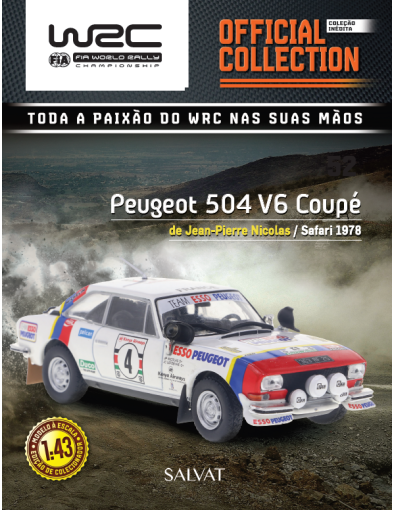 Peugeot 504 V6 Coupé 1978 WRC Nº 77