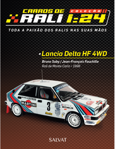 Lancia Delta HF 4WD / Bruno Saby - Jean-François Fauchille