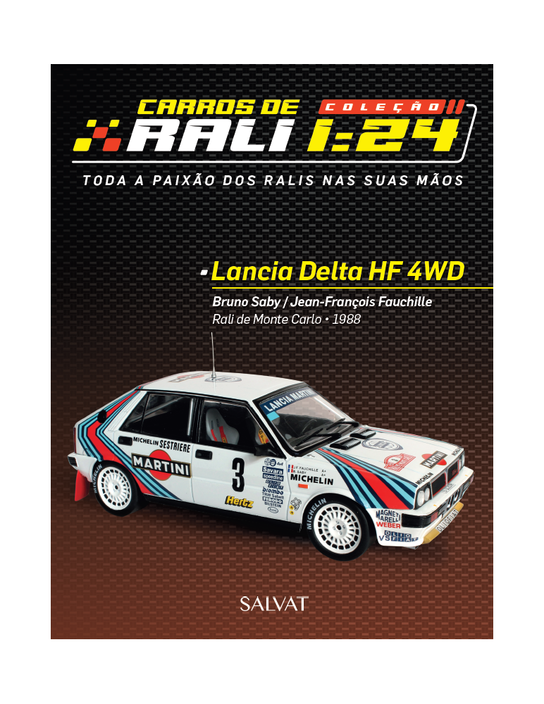 Lancia Delta HF 4WD / Bruno Saby - Jean-François Fauchille