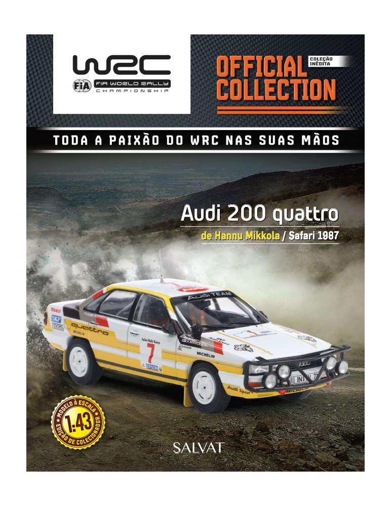 Audi 200 quattro 1988 WRC Nº 1988