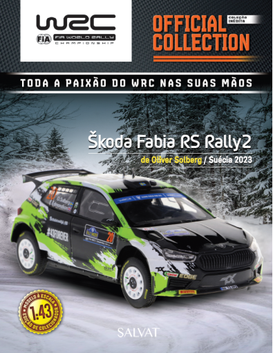 Škoda Fabia RS Rally2 2023 WRC Nº 80
