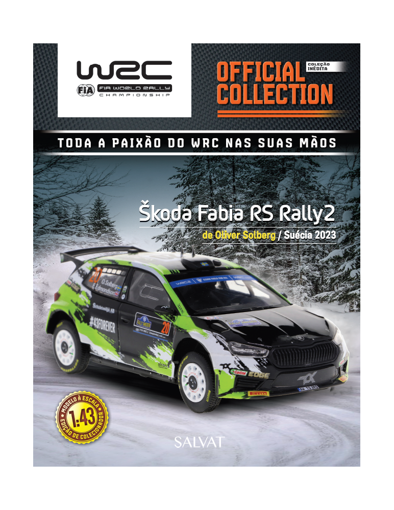 Škoda Fabia RS Rally2 2023 WRC Nº 80