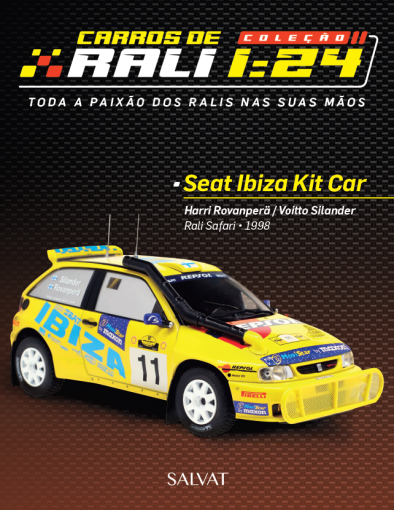 Seat Ibiza Kit Car / Harri Rovanperä - Voitto Silander