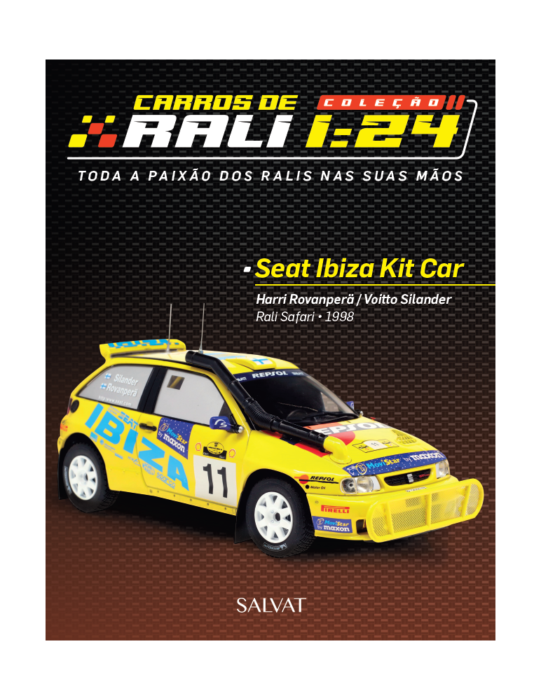 Seat Ibiza Kit Car / Harri Rovanperä - Voitto Silander
