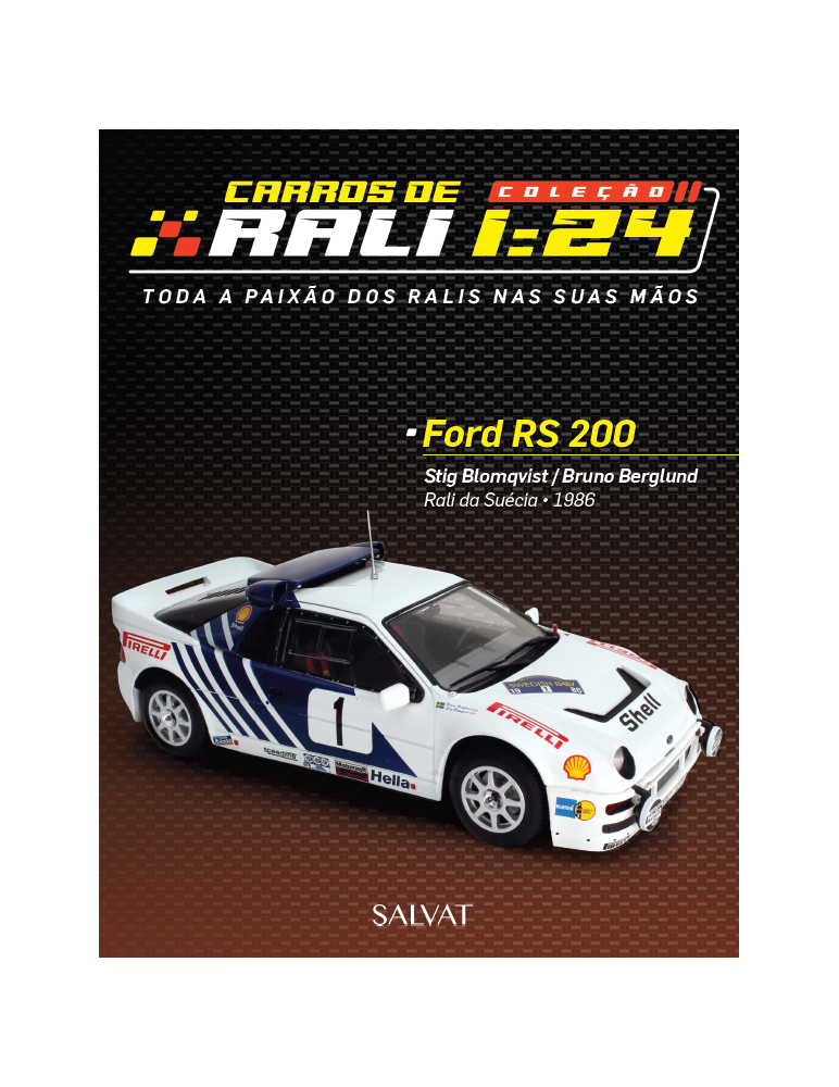Ford RS 200 / Stig Blomqvist - Bruno Berglund