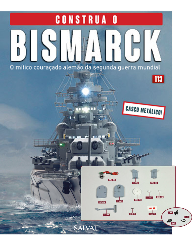 Nº 113 Construa o Bismarck