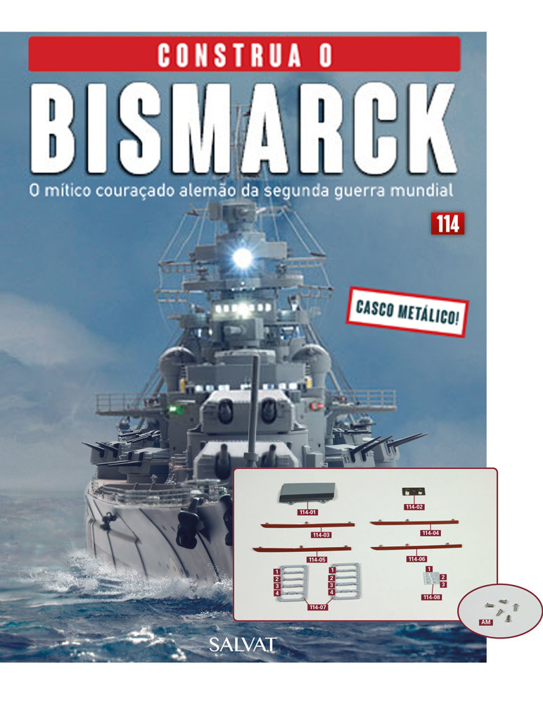 Nº 114 Construa o Bismarck