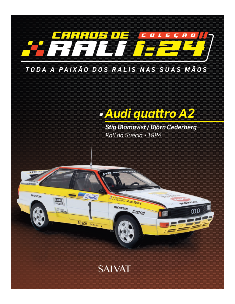 Audi quattro A2 / Stig Blomqvist - Björn Cederberg