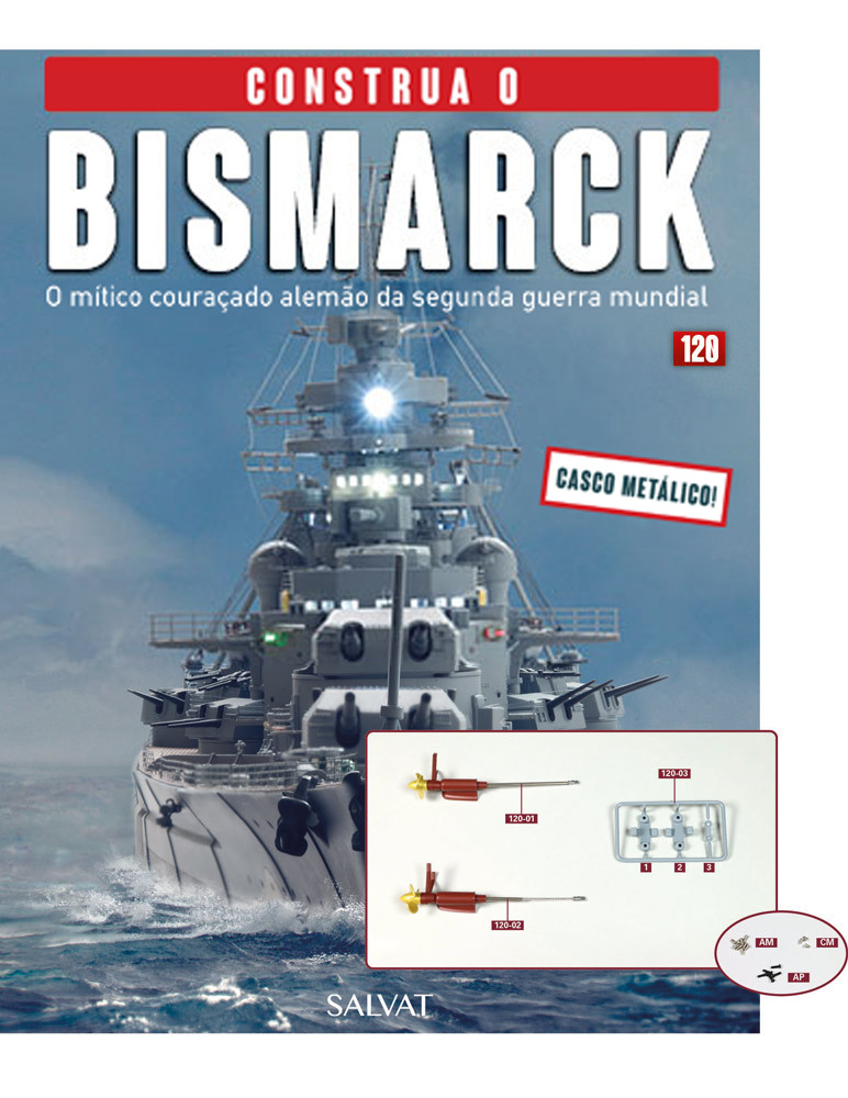 Nº 120 Construa o Bismarck