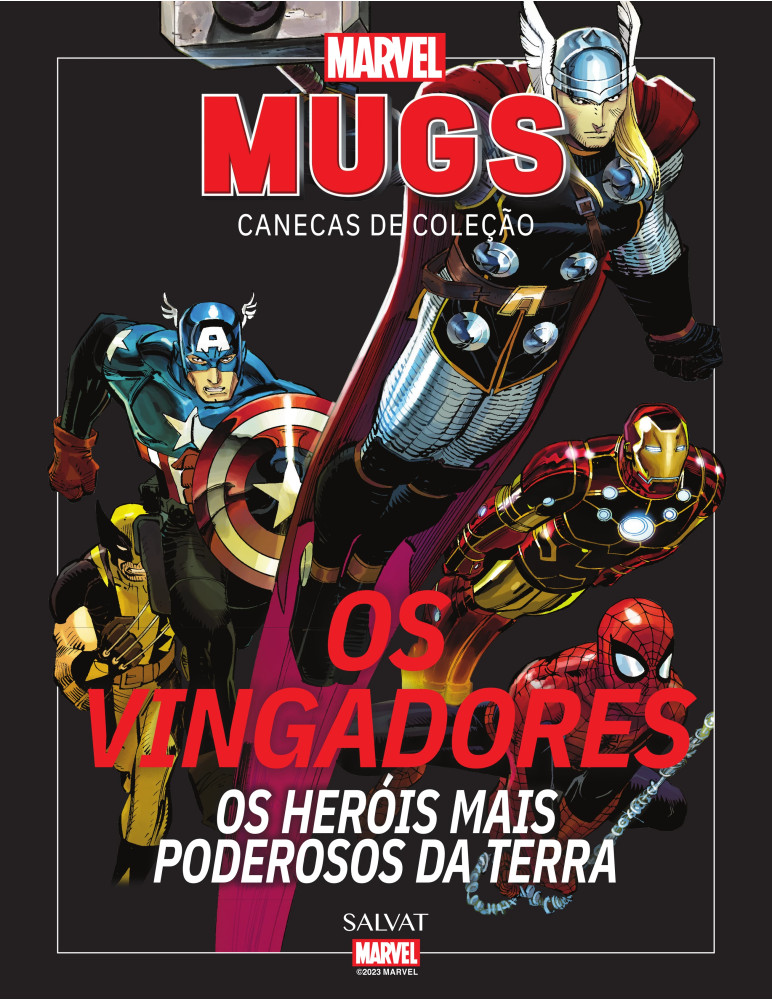 Nº 11 - Caneca Os Vingadores
