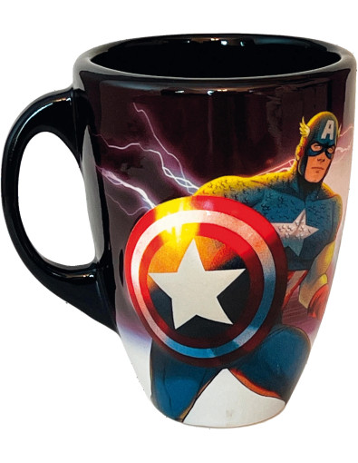 Nº 29 Caneca Capitão américa vs. Homem de ferro