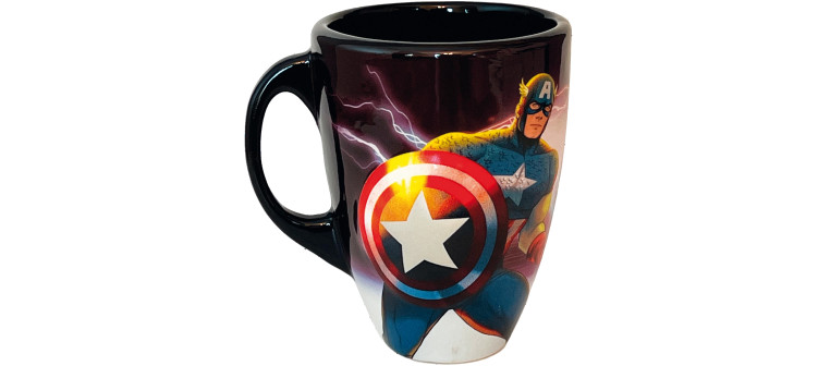 Nº 29 Caneca Capitão américa vs. Homem de ferro