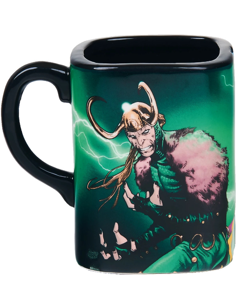 Nº 28 - Caneca Thor VS Loki