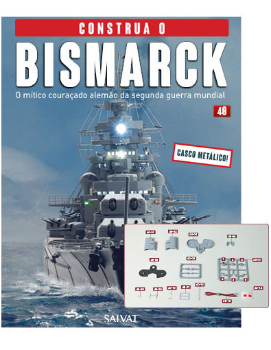 Nº 40 Mastro de combate e convés dos faróis