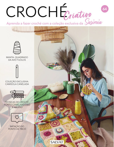 Nº64 Imitação do ponto de tricô